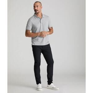 UNTUCKit Chancellor Tech Pants Mens 38 x 32 Black Straight Leg Stretch Casual